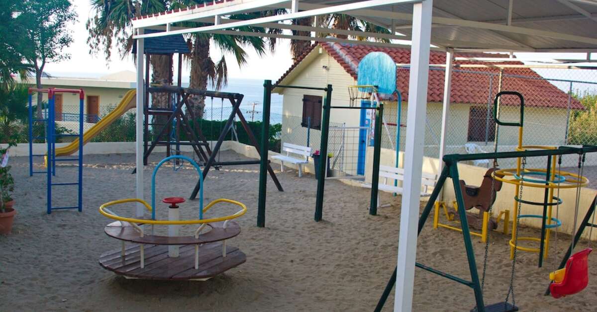Een foto van de faciliteiten bij Rethymno Mare
