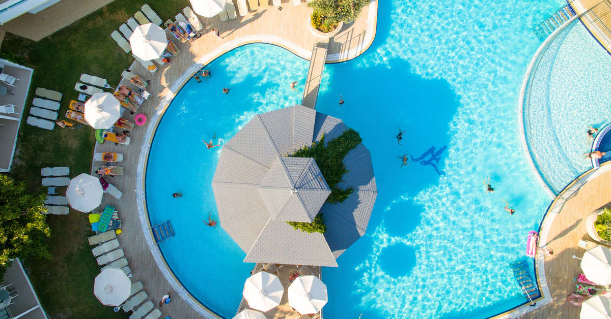 Ein Foto vom Pool im Lydia Maris Resort & Spa