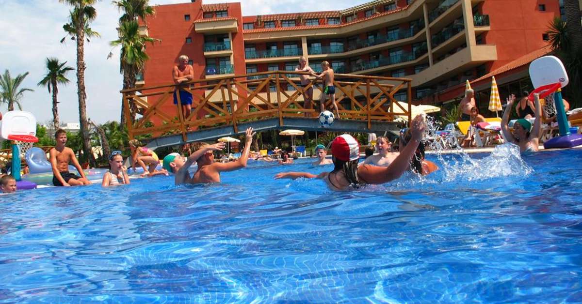 Een foto van het zwembad bij Ohtels Vila Romana