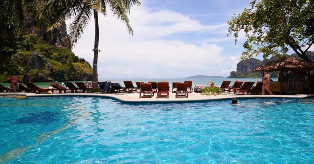 Een foto van het zwembad bij Railay Bay Resort & Spa