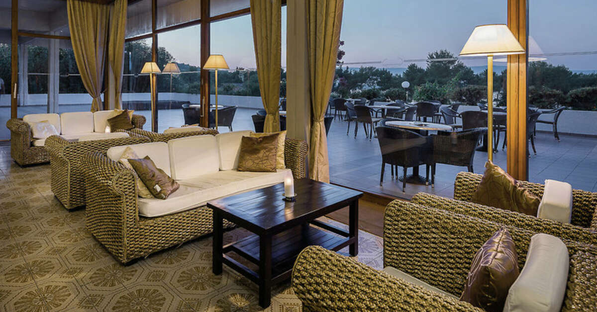 Een foto van het interieur van Hotel Hvar