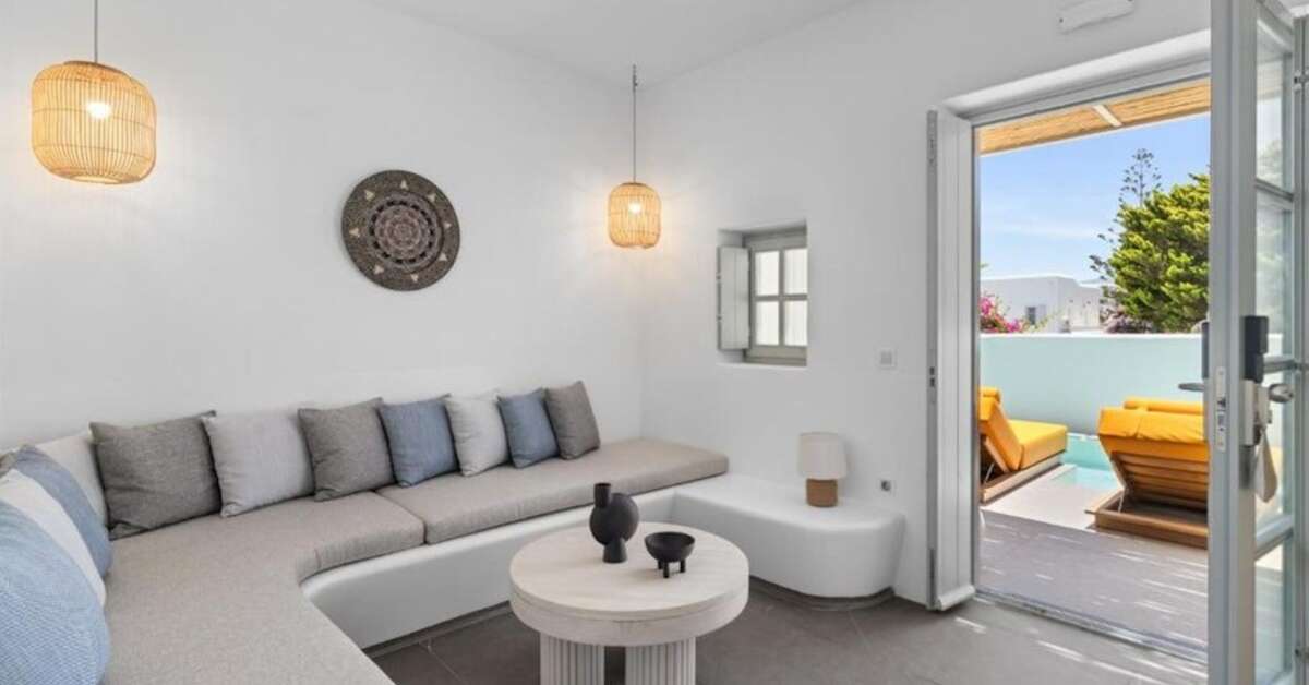 Een foto van Mr & Mrs White Paros