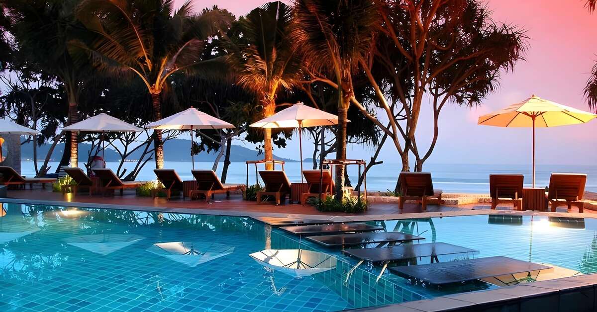 Een foto van het zwembad bij Impiana Resort Patong