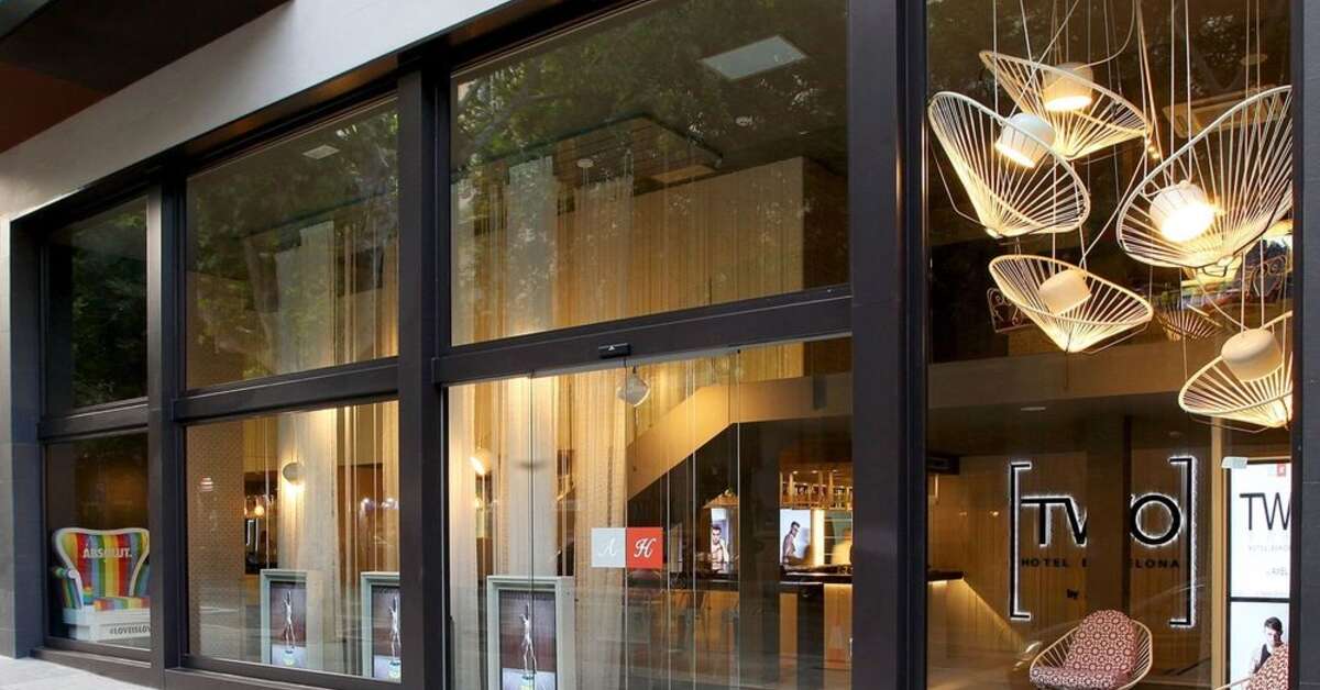 Een foto van de buitenkant van Axel Two Barcelona
