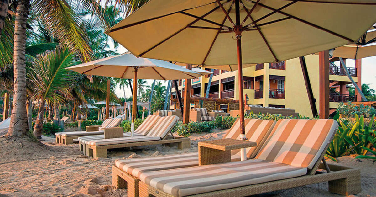 Een foto van het strand bij VIK Hotel Cayena Beach