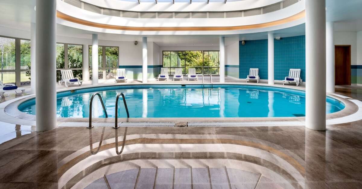 Een foto van het zwembad bij Terceira Mar Hotel