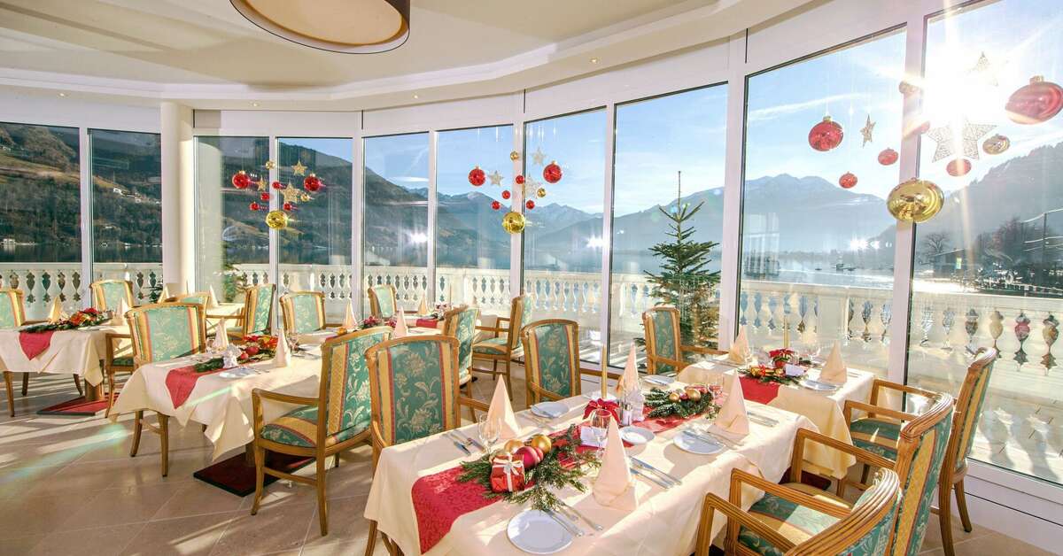 Een foto van het interieur van Grand Hotel Zell am See