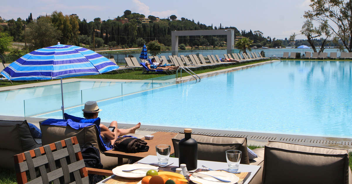 Een foto van het zwembad bij Rodostamo Hotel & Spa