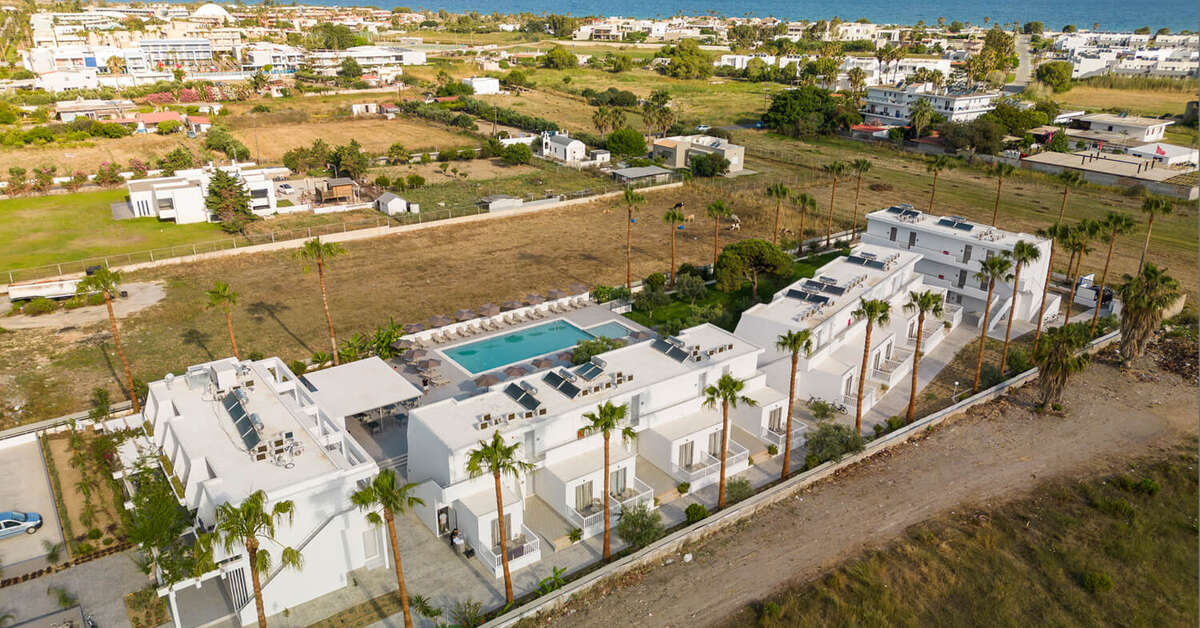 Een foto van het zwembad bij Smaragdi Kos Hotel