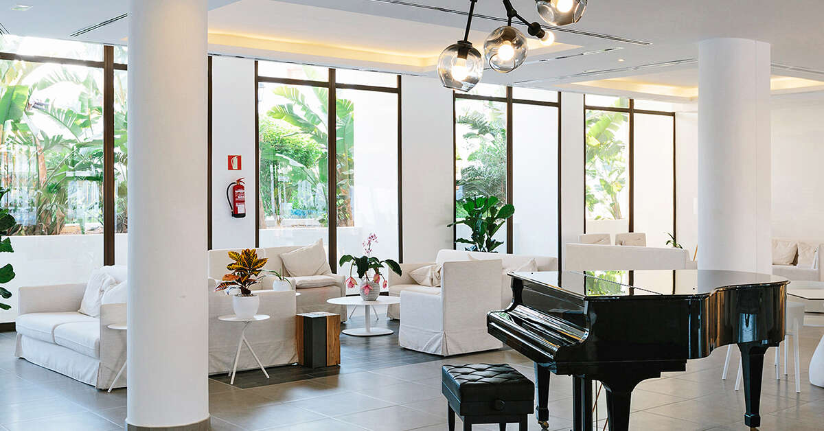 Een foto van het interieur van AluaSoul Ibiza