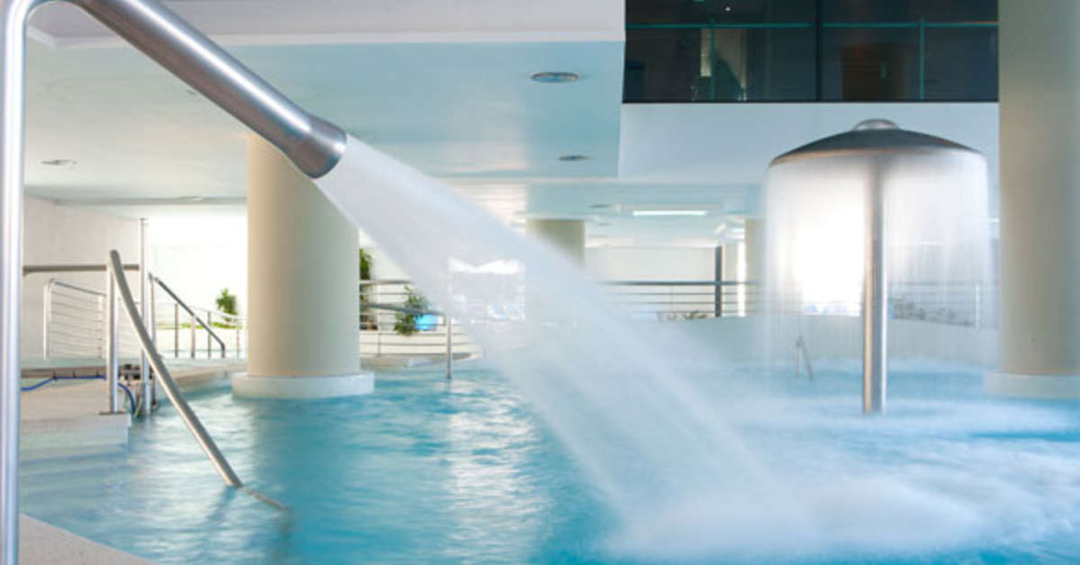Een foto van de faciliteiten bij Hotel Deloix Aqua Center