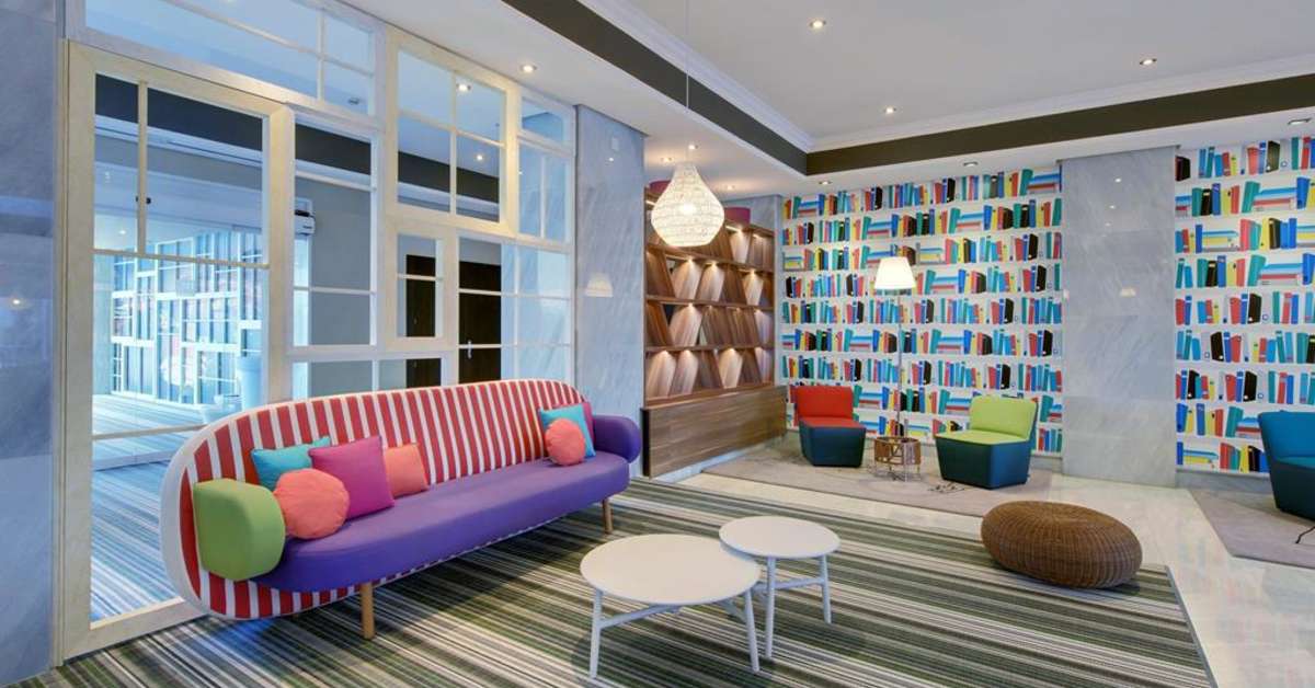 Een foto van het interieur van Sol Guadalmar