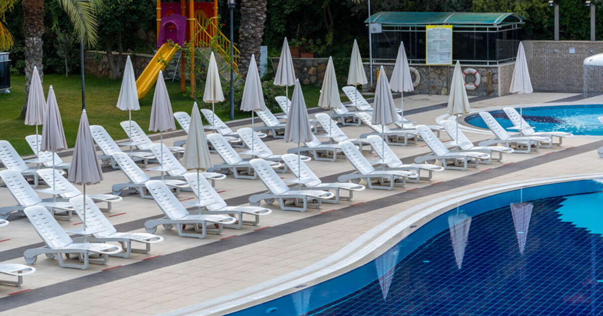 Een foto van het zwembad bij Montebello Resort