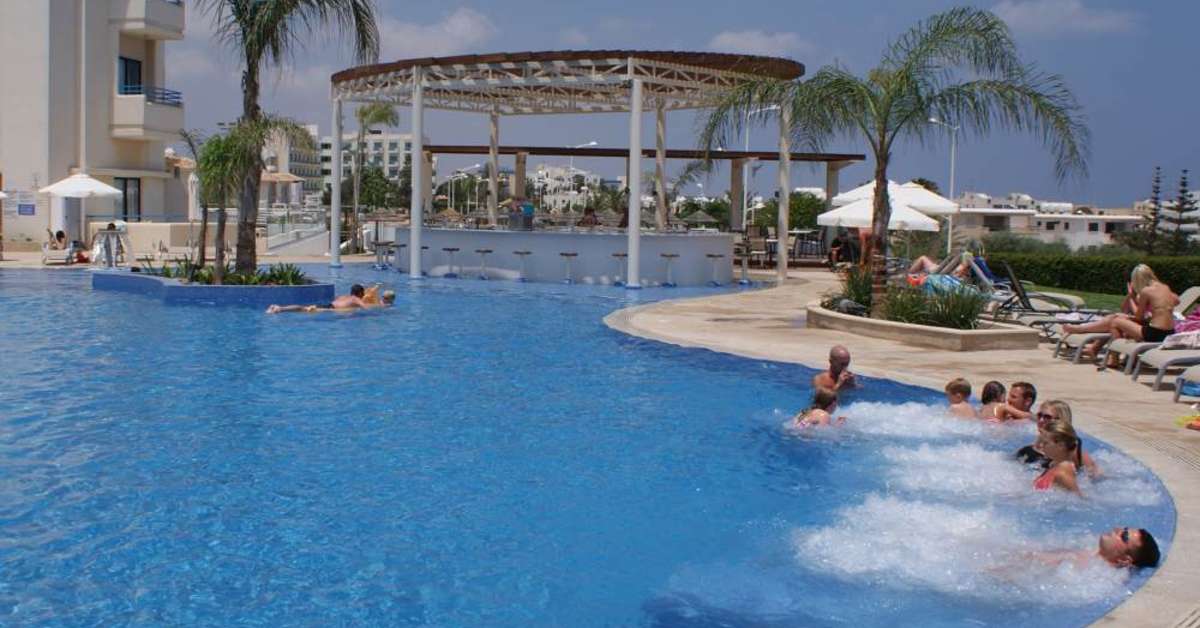 Een foto van het zwembad bij Sunrise Oasis