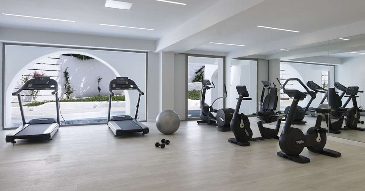 Een foto van de faciliteiten bij Knossos Beach Bungalows & Suites