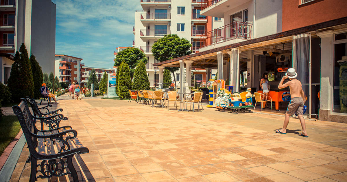 Een foto van Panorama Fort Beach