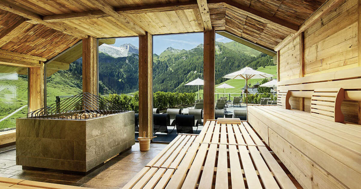 Een foto van de faciliteiten bij Berghof Crystal Spa & Sports