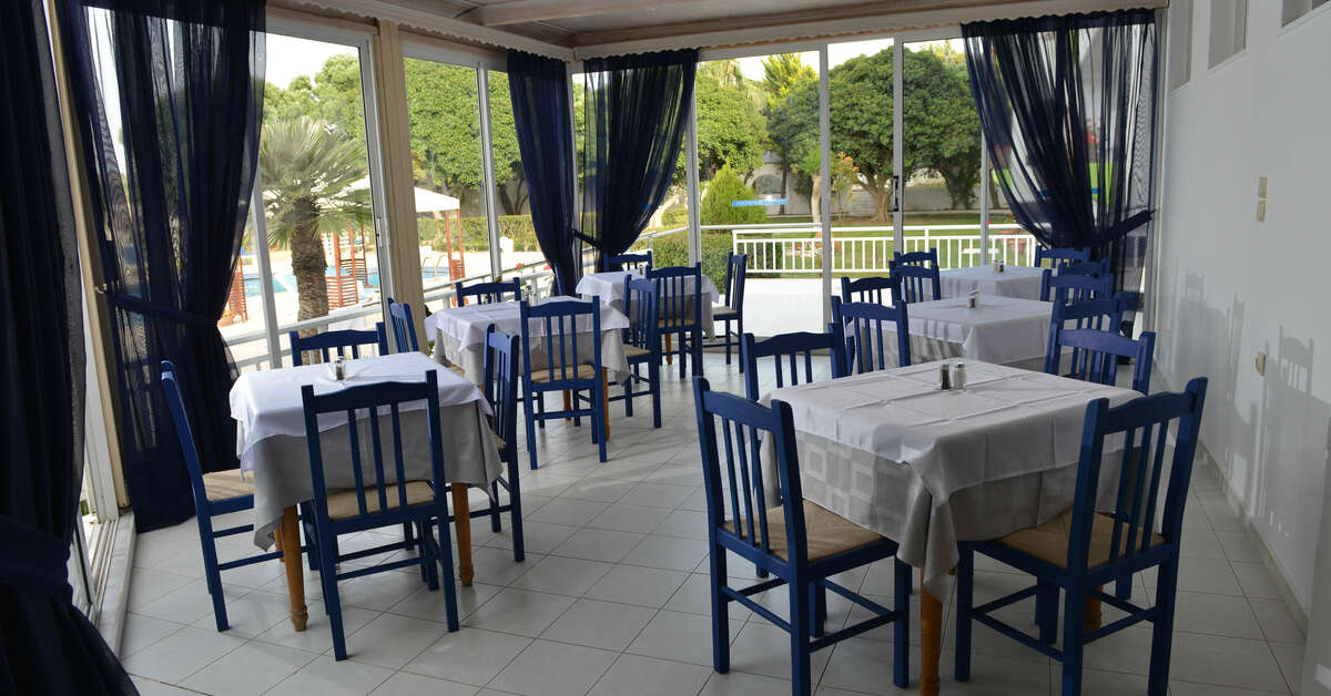 Een foto van de faciliteiten bij Happy Days Hotel Tholos