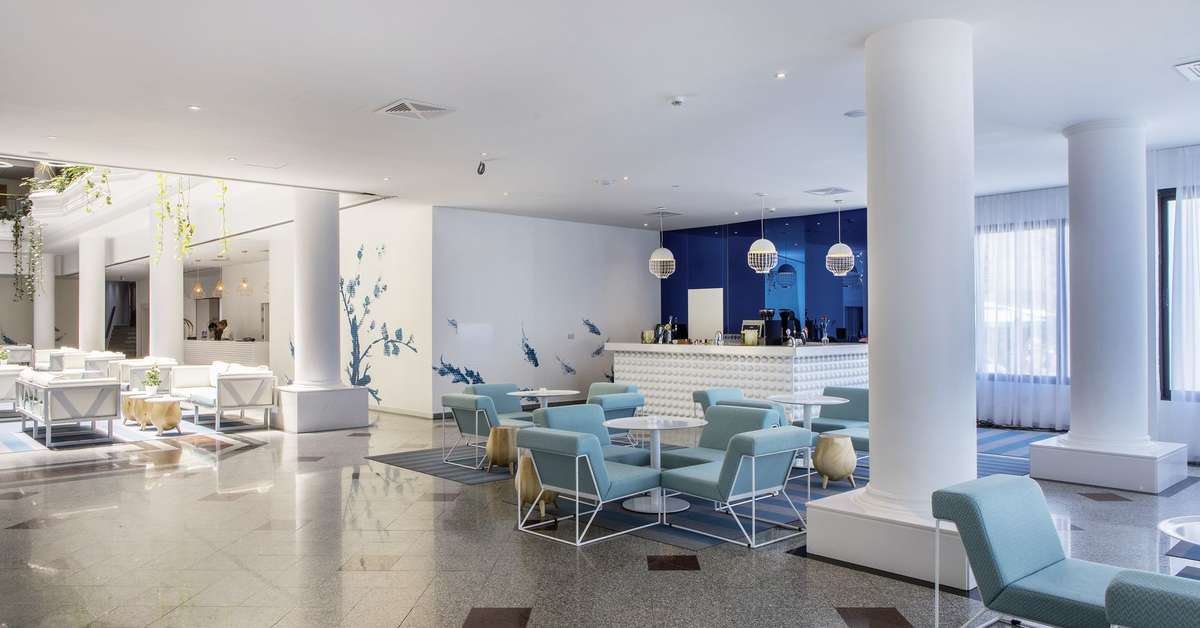 Ein Foto von den Einrichtungen im Hotel & Apartments Anastasia Beach