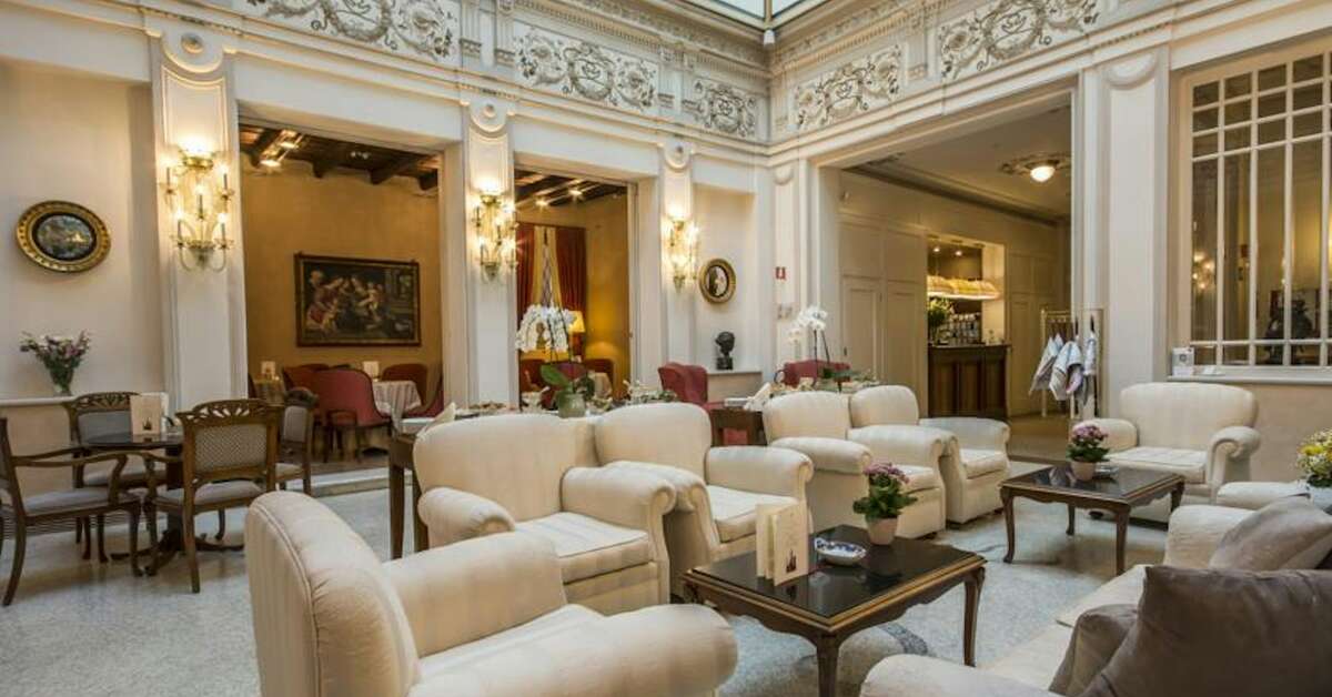 Een foto van Hotel Corona d 'Oro