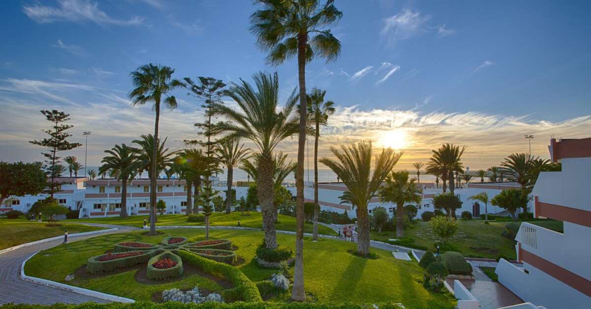 Een foto van de buitenkant van Hotel Club Al Moggar Garden Beach