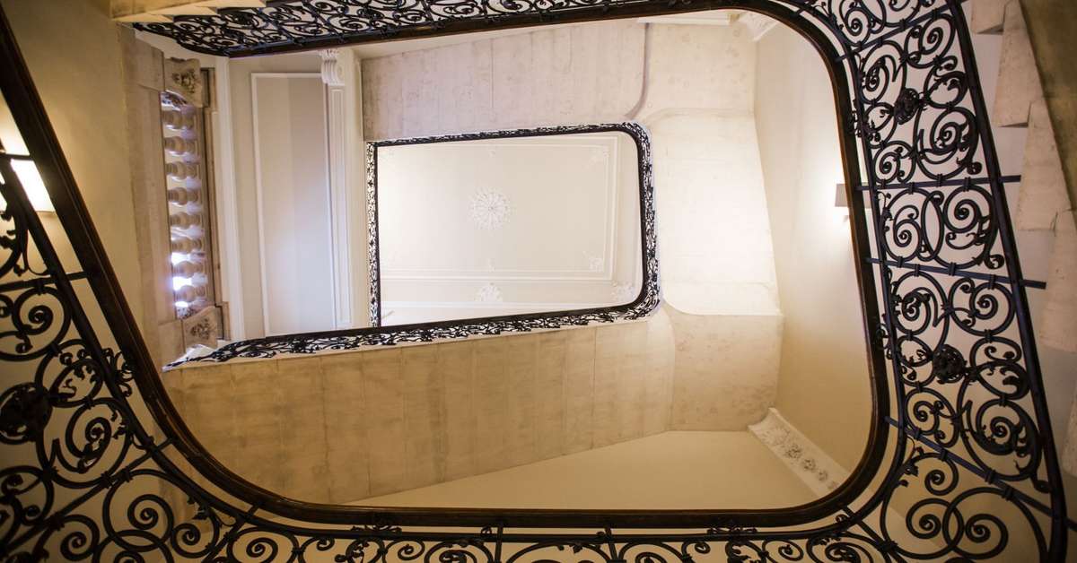 Een foto van het interieur van Eurostars Palazzo Zichy