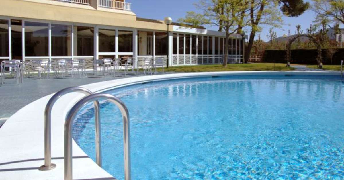 Een foto van het zwembad bij Prestige Hotel Goya Park