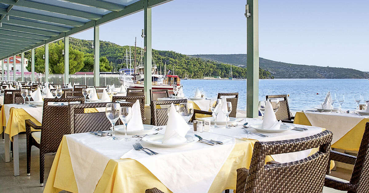 Ein Foto von den Einrichtungen im Admiral Grand Hotel