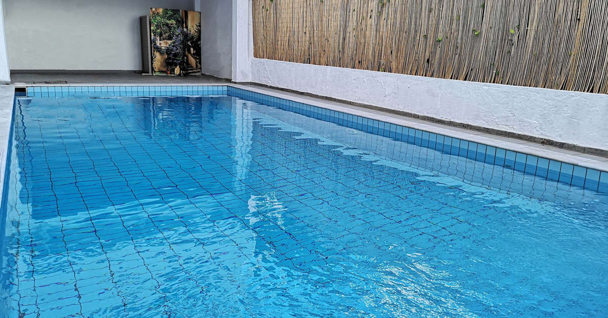 Een foto van het zwembad bij Apollon Hotel