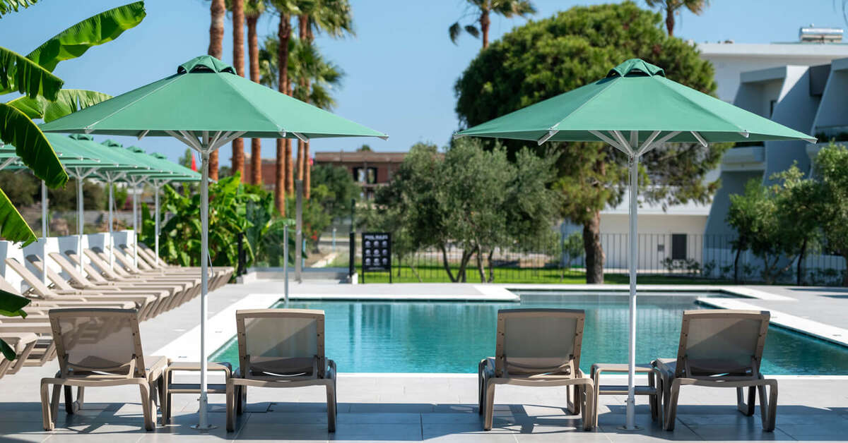 Een foto van het zwembad bij Smaragdi Kos Hotel