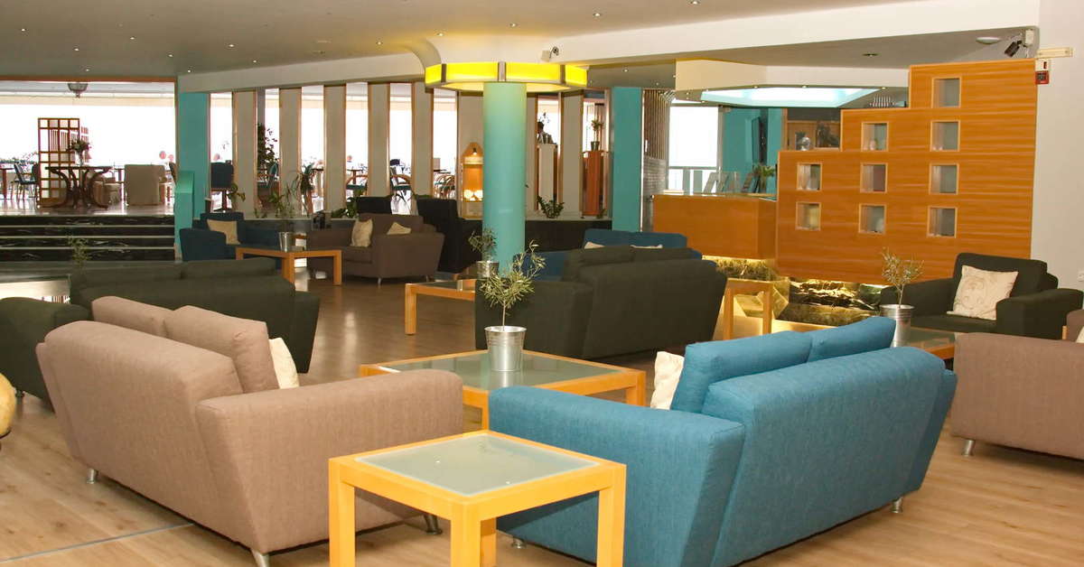 Een foto van het interieur van Rethymno Mare Royal
