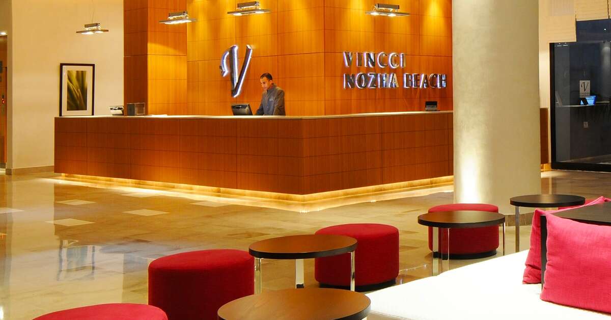 Een foto van het interieur van Vincci Nozha Beach & Spa