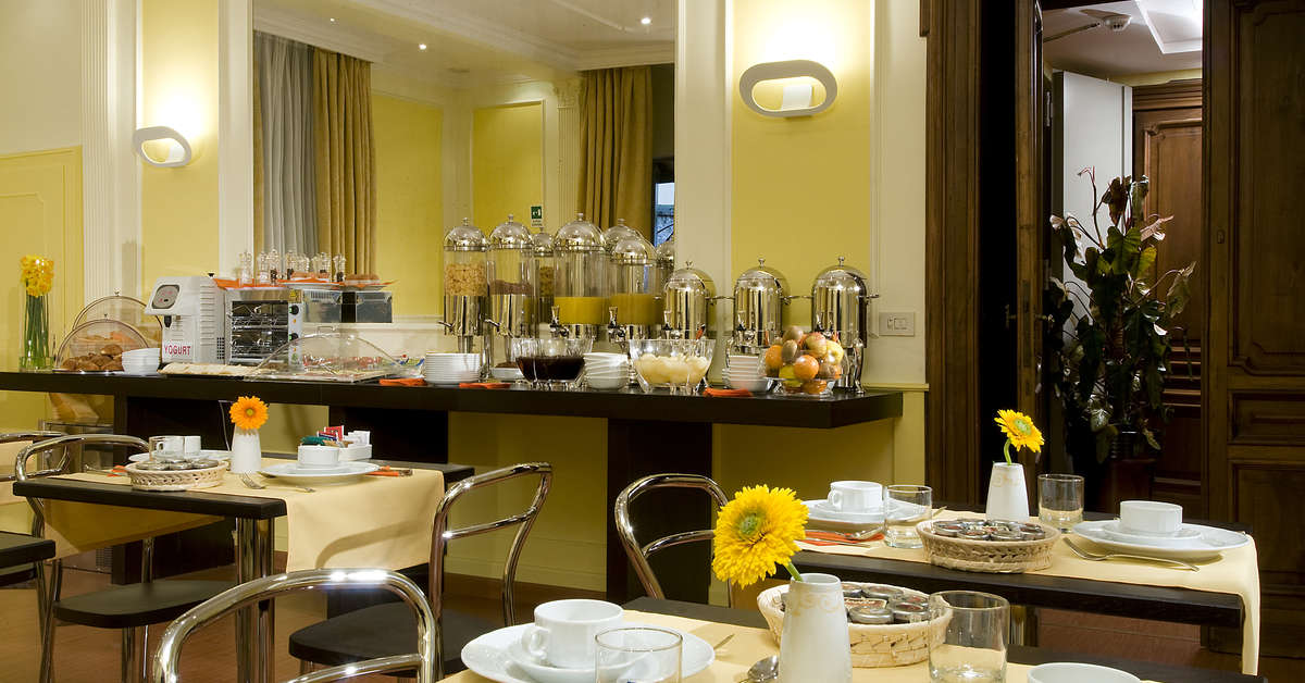 Een foto van de faciliteiten bij Hotel Rome Garden