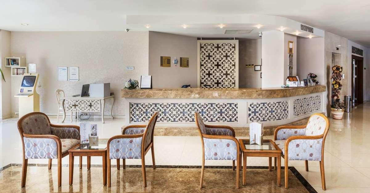 Een foto van het interieur van Victory Resort Hotel