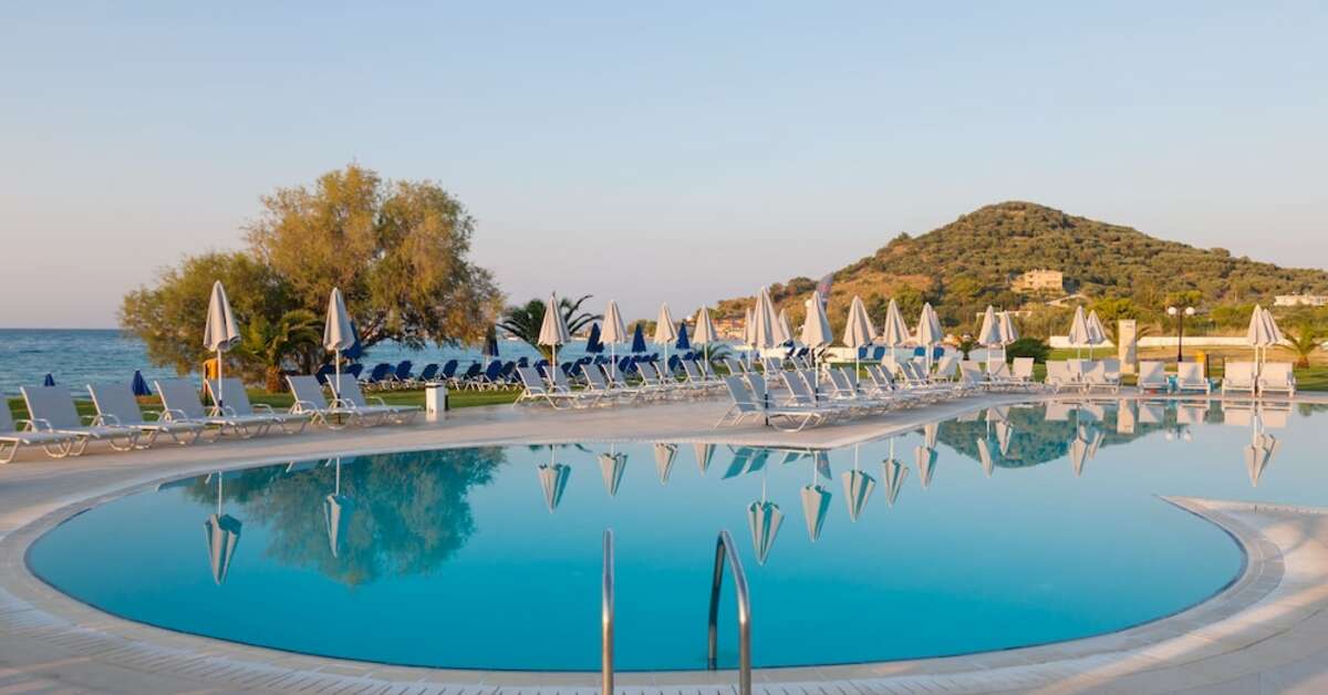 Een foto van het zwembad bij Alykanas Village Resort