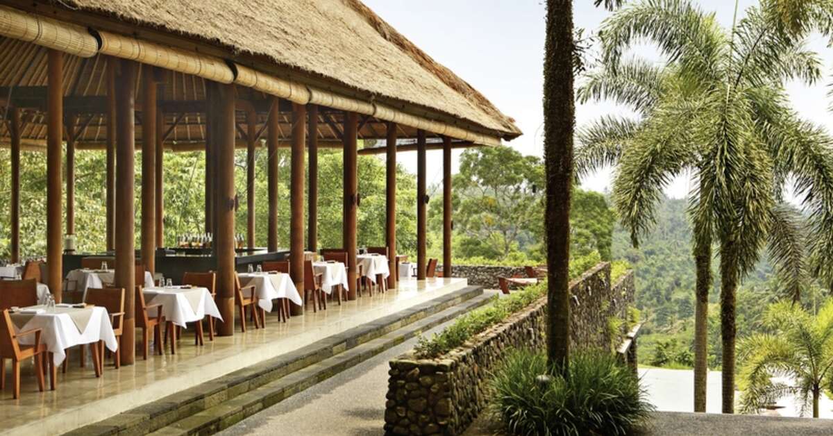 Ein Foto von den Einrichtungen im Alila Ubud