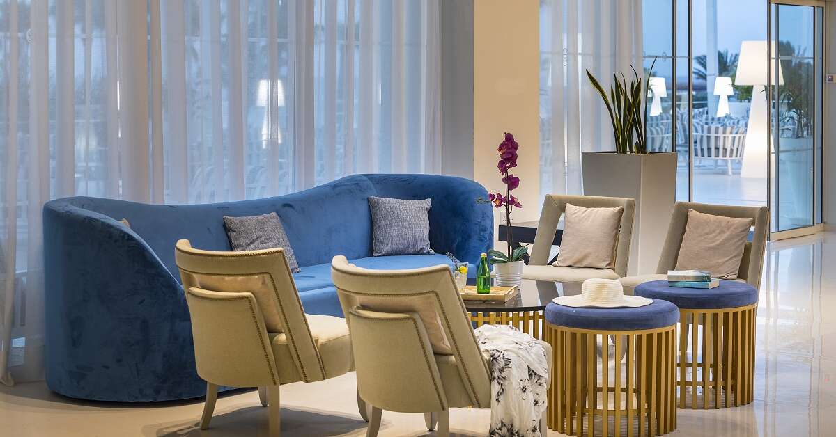 Een foto van het interieur van Constantinos The Great Beach