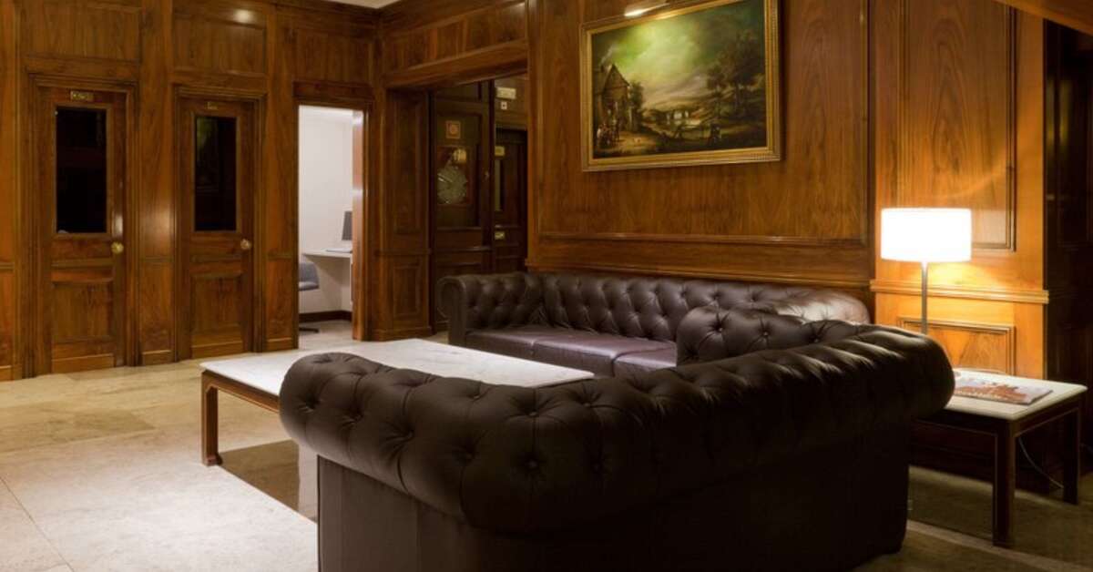 Een foto van het interieur van Liabeny Hotel