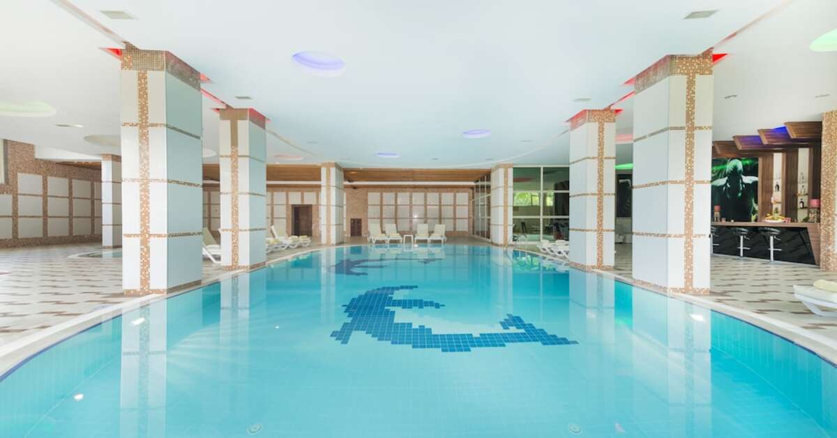 Ein Foto vom Pool im Hotel Grand Ring