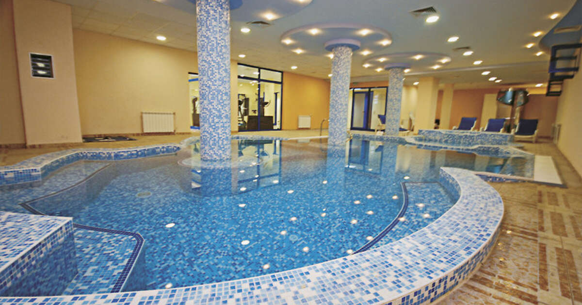 Een foto van het zwembad bij Hotel Aphrodite