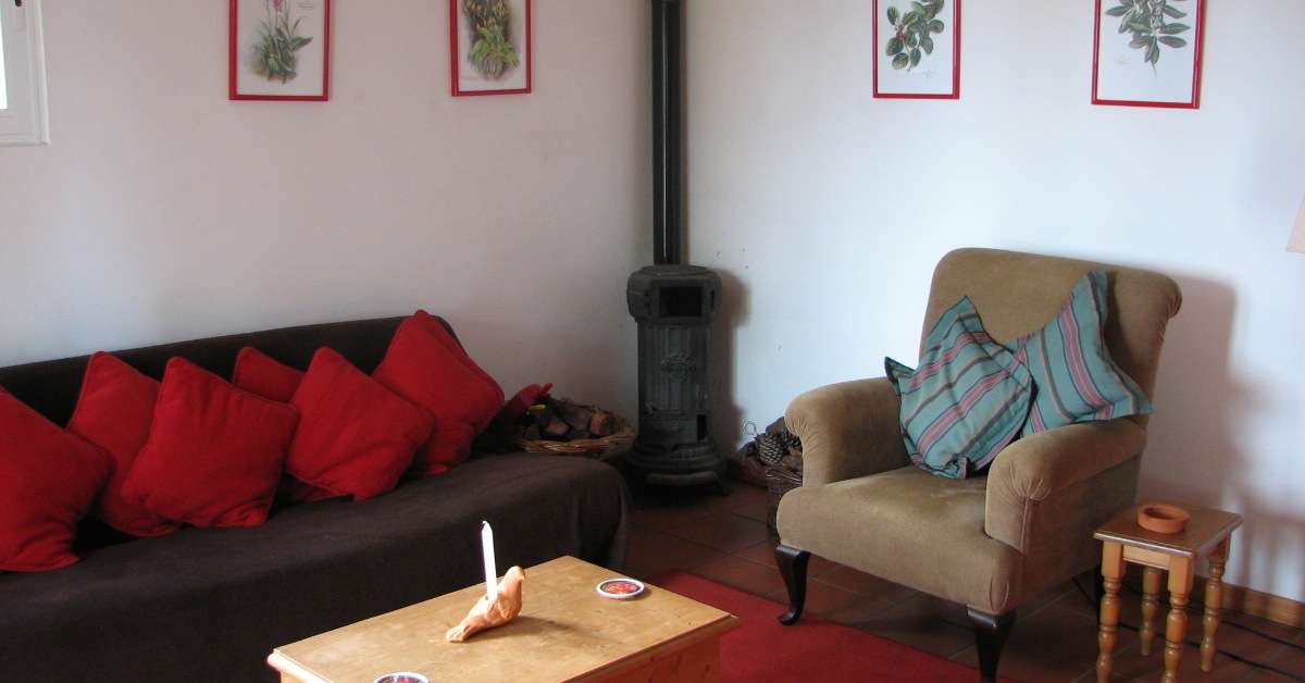 Een foto van het interieur van Casas Valleparaizo