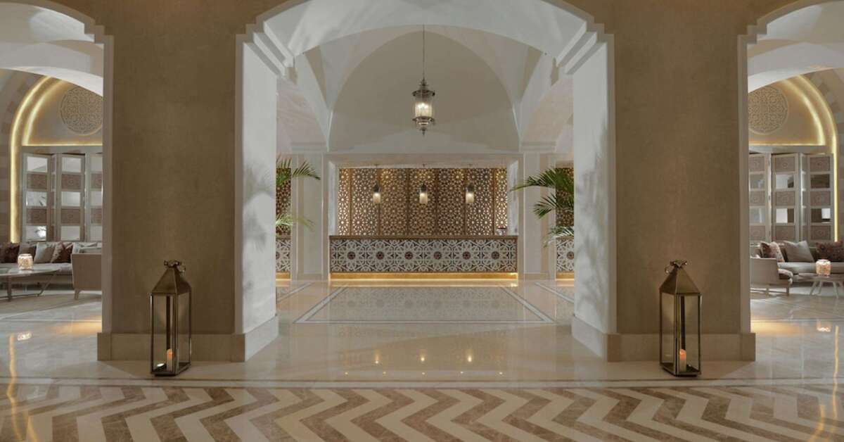 Een foto van het interieur van Steigenberger Alcazar