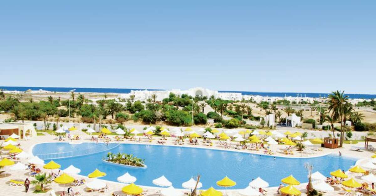 Een foto van het zwembad bij Sidi Mansour Resort & Spa