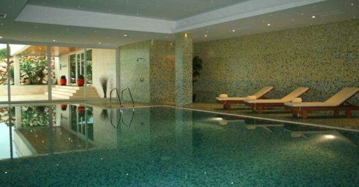 Ein Foto vom Pool im Vila Valverde Design & Country Hotel