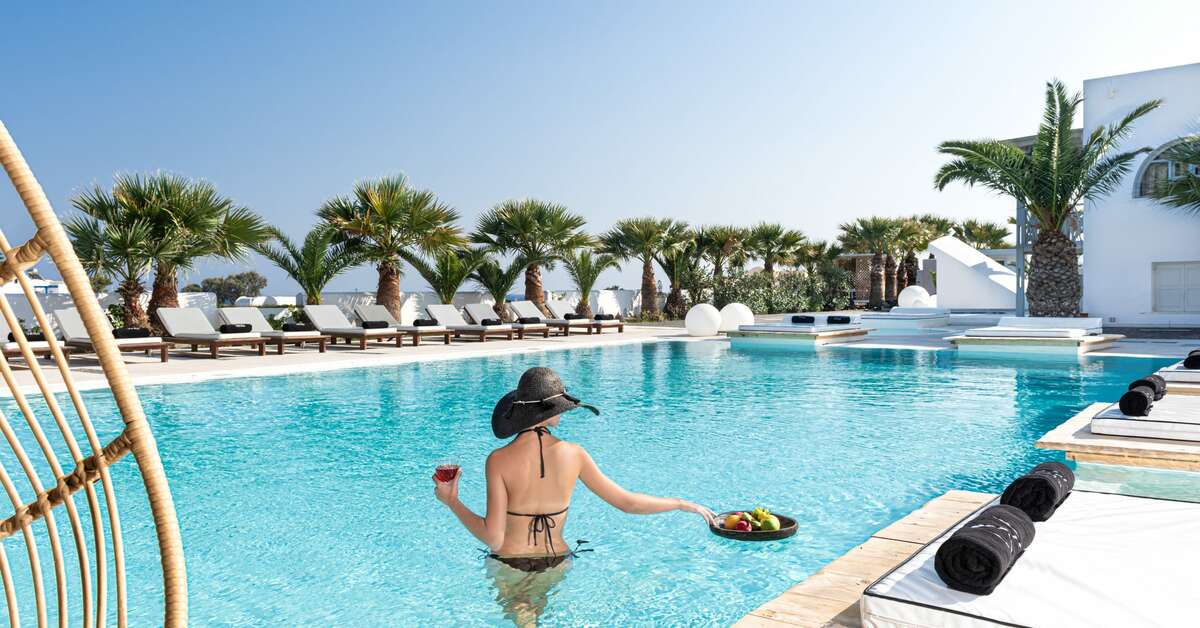 Een foto van het zwembad bij Smy Mediterranean White
