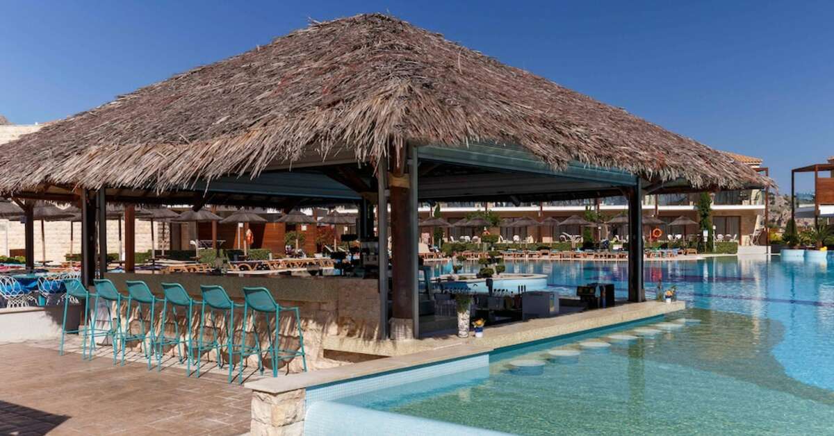 Een foto van de faciliteiten bij Atlantica Holiday Village Rhodes