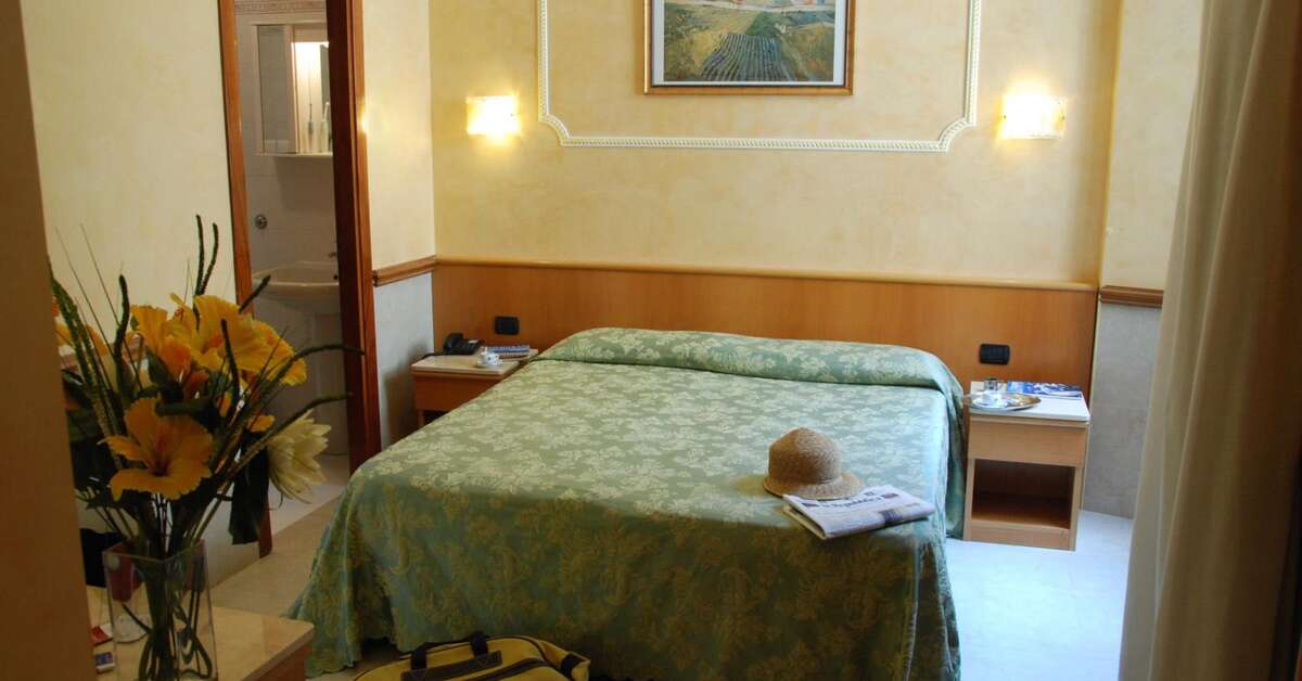 Een foto van een overzicht van Hotel Marco Polo Rome