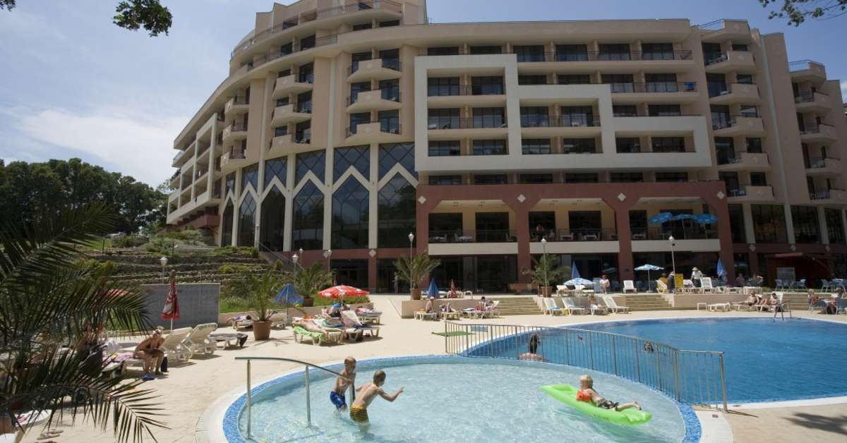 Een foto van een overzicht van Park Hotel Odessos