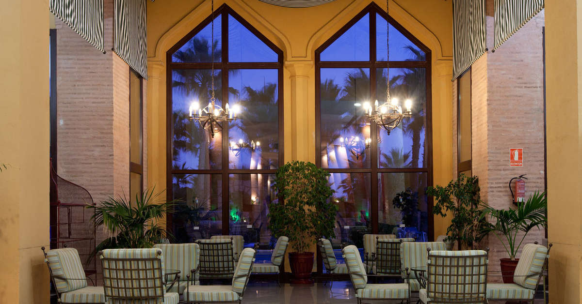 Een foto van het interieur van Playacanela Hotel