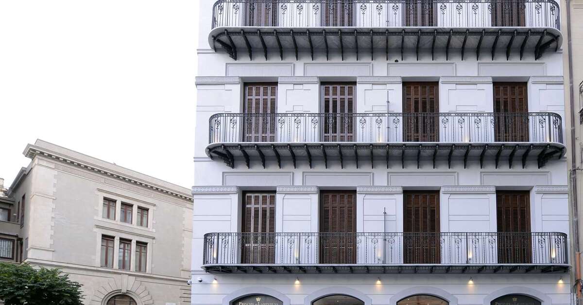 Een foto van de buitenkant van Principe di Lampedusa Hotel